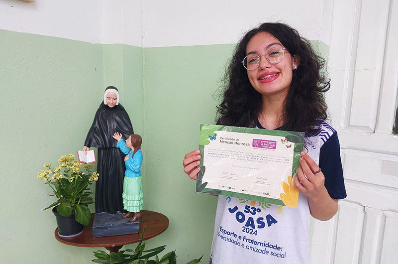 Estudante do CSA recebeu Menção Honrosa na OBMEP – 2023